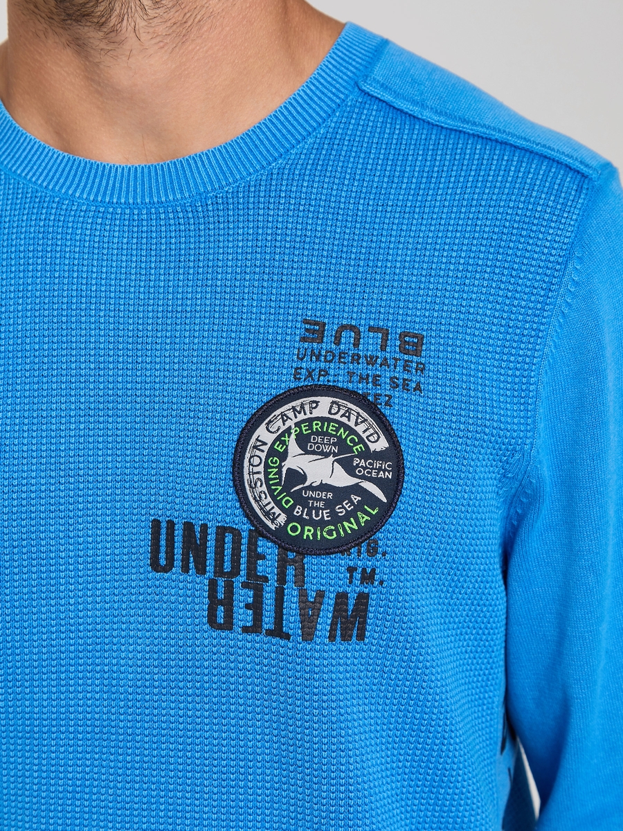 пуловер pacific blue