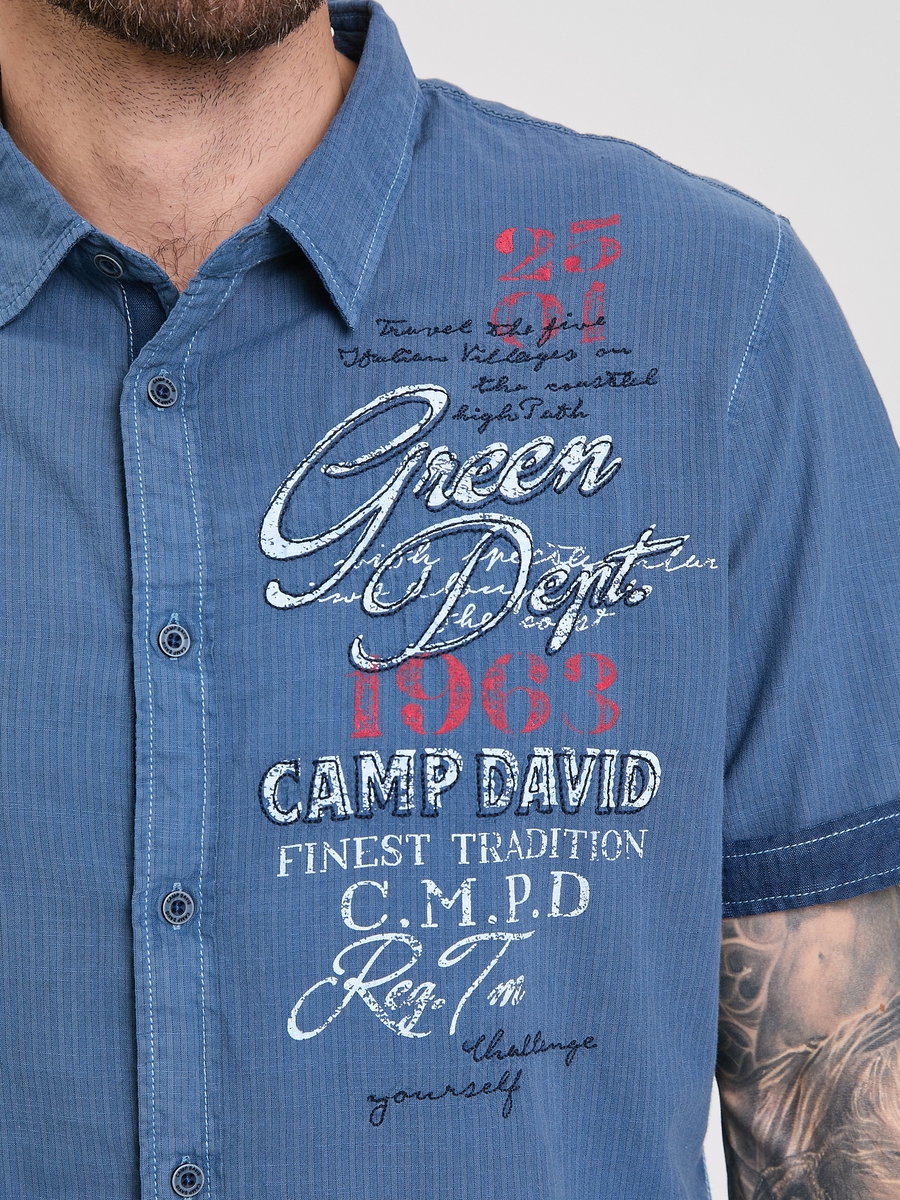 рубашка steel blue