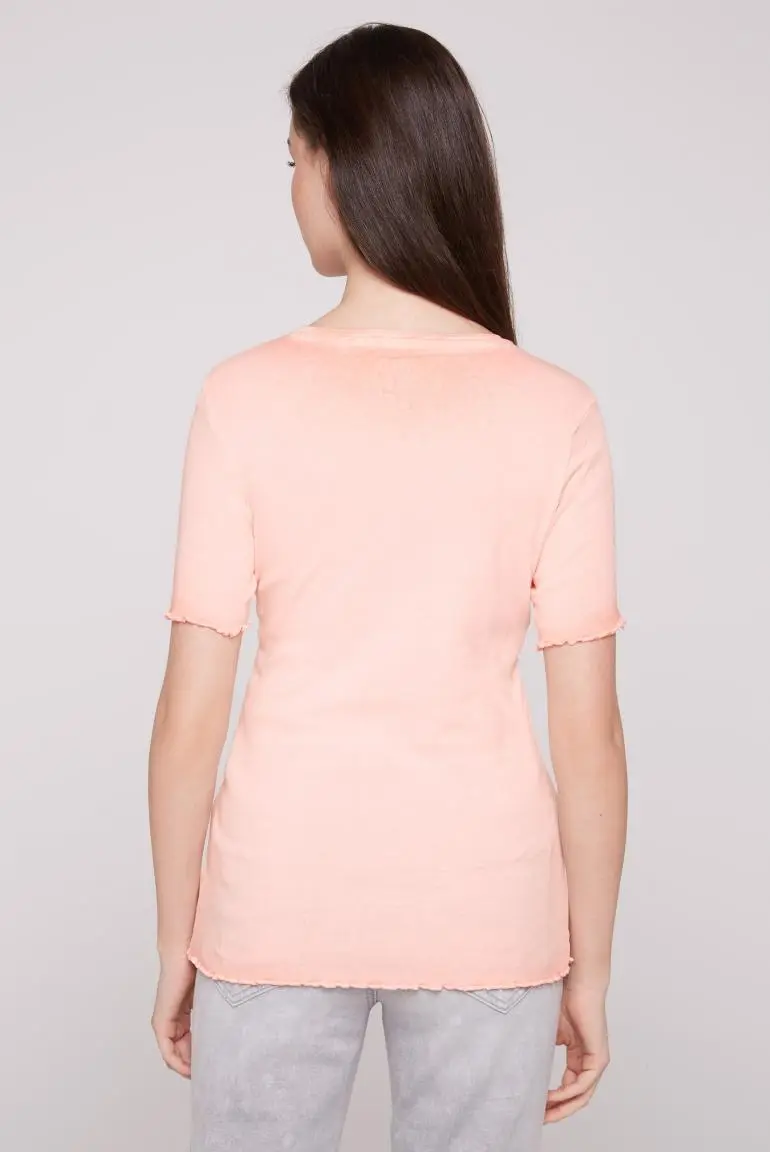 футболка HO:LLY peach pearl