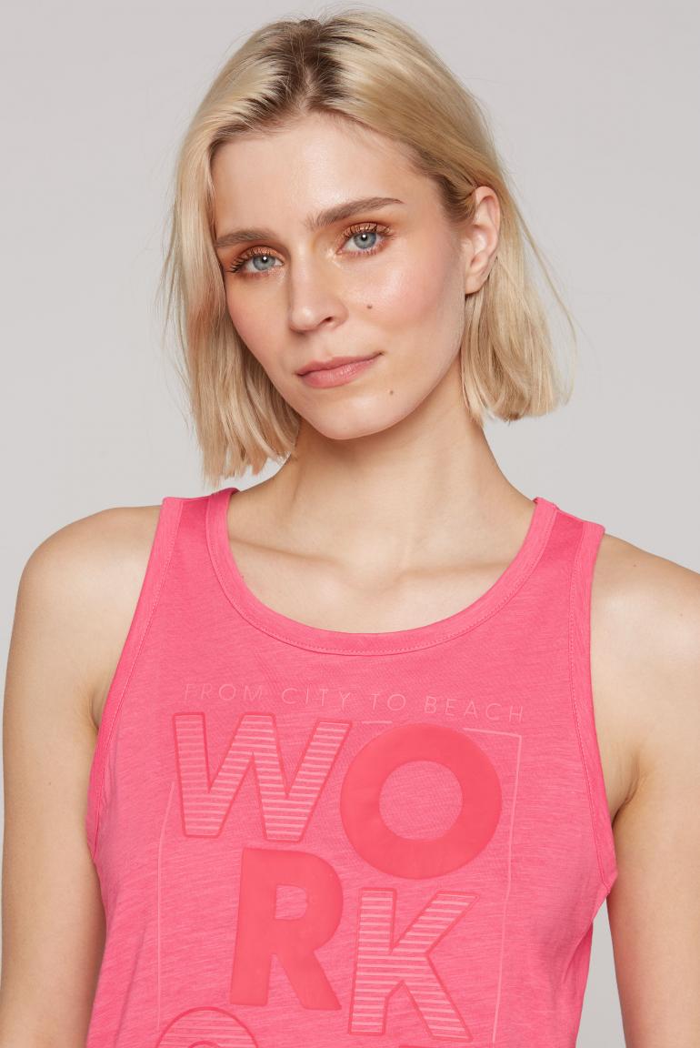 майка coral pink