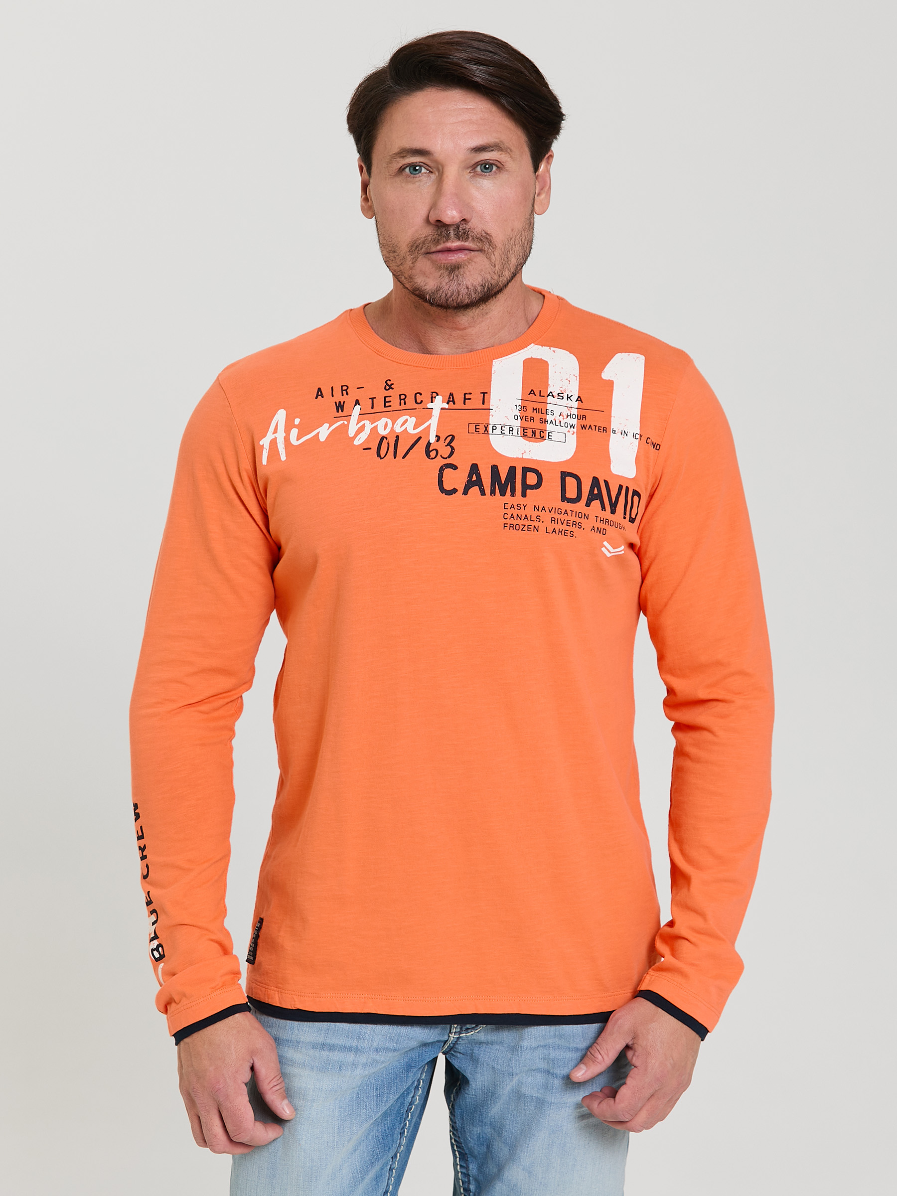 лонгслив mission orange