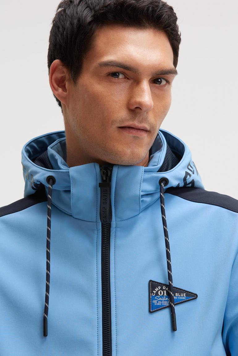 куртка softshell electric sky