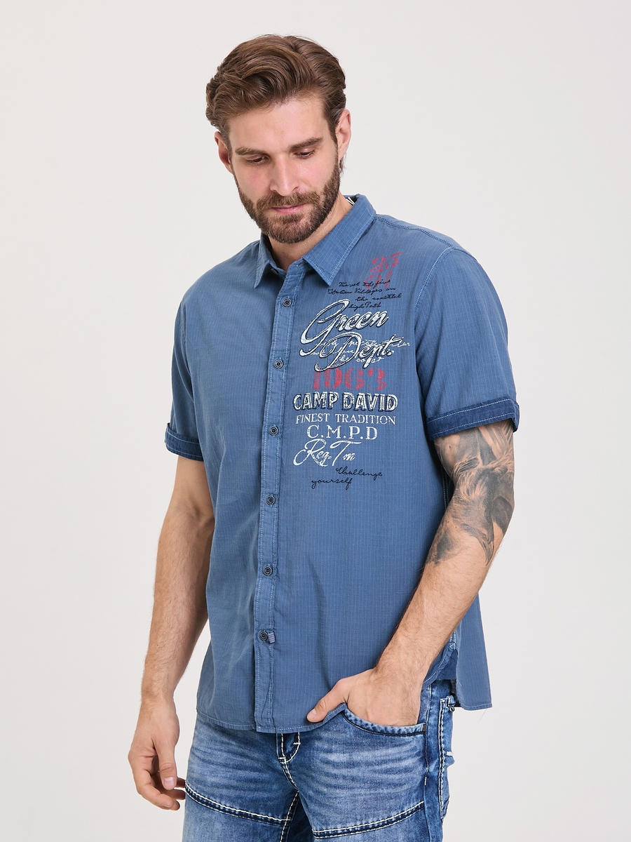 рубашка steel blue