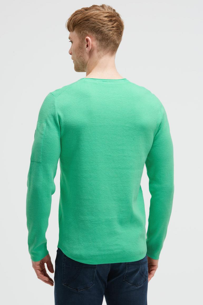 пуловер flight green