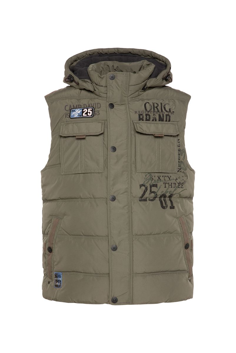 жилет medium khaki