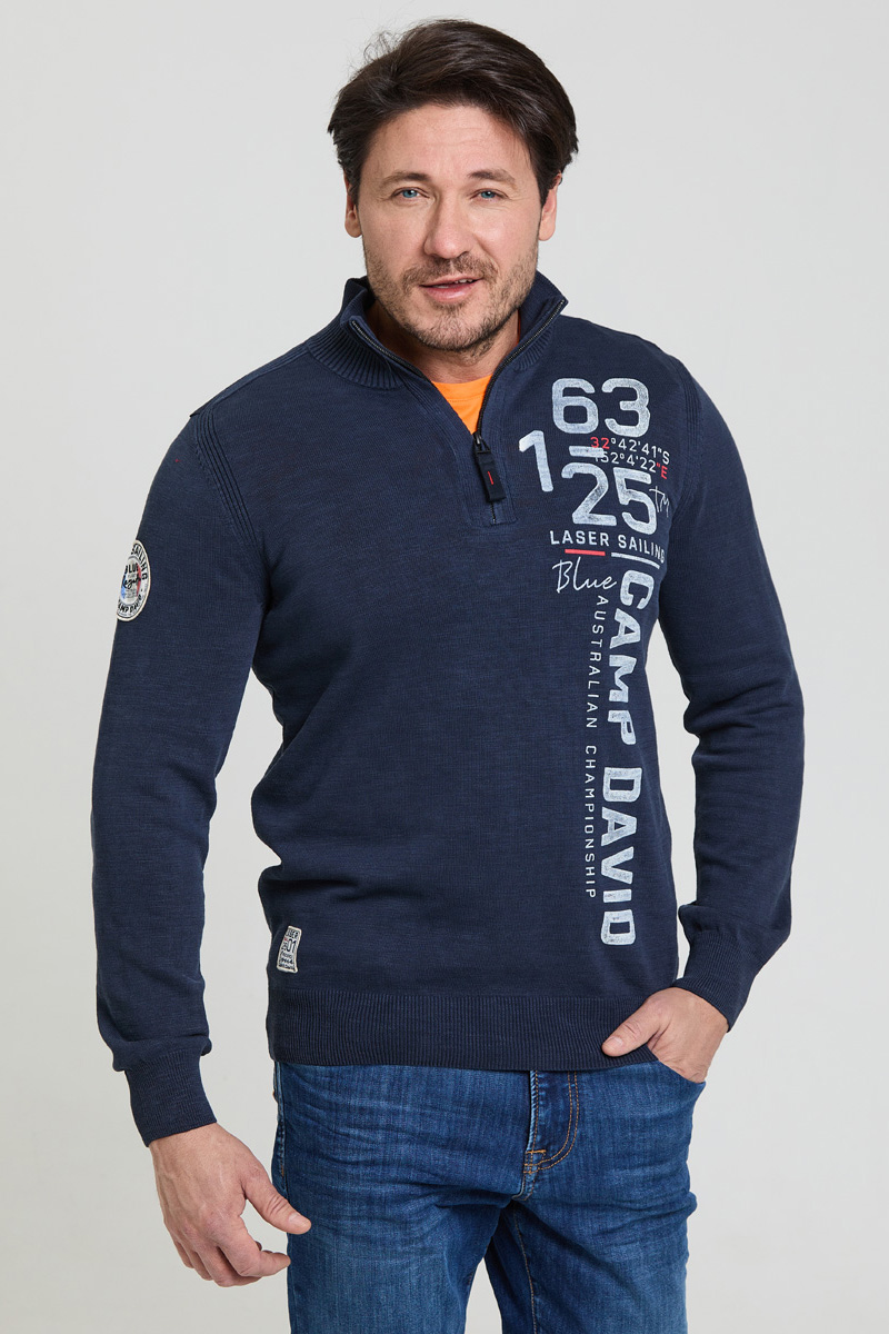 пуловер blue navy