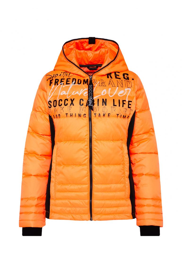 куртка brilliant orange neon