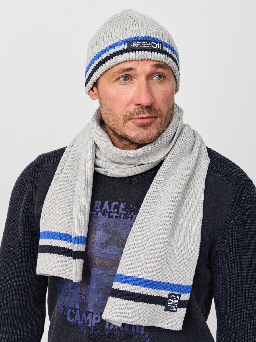 шарф granite melange