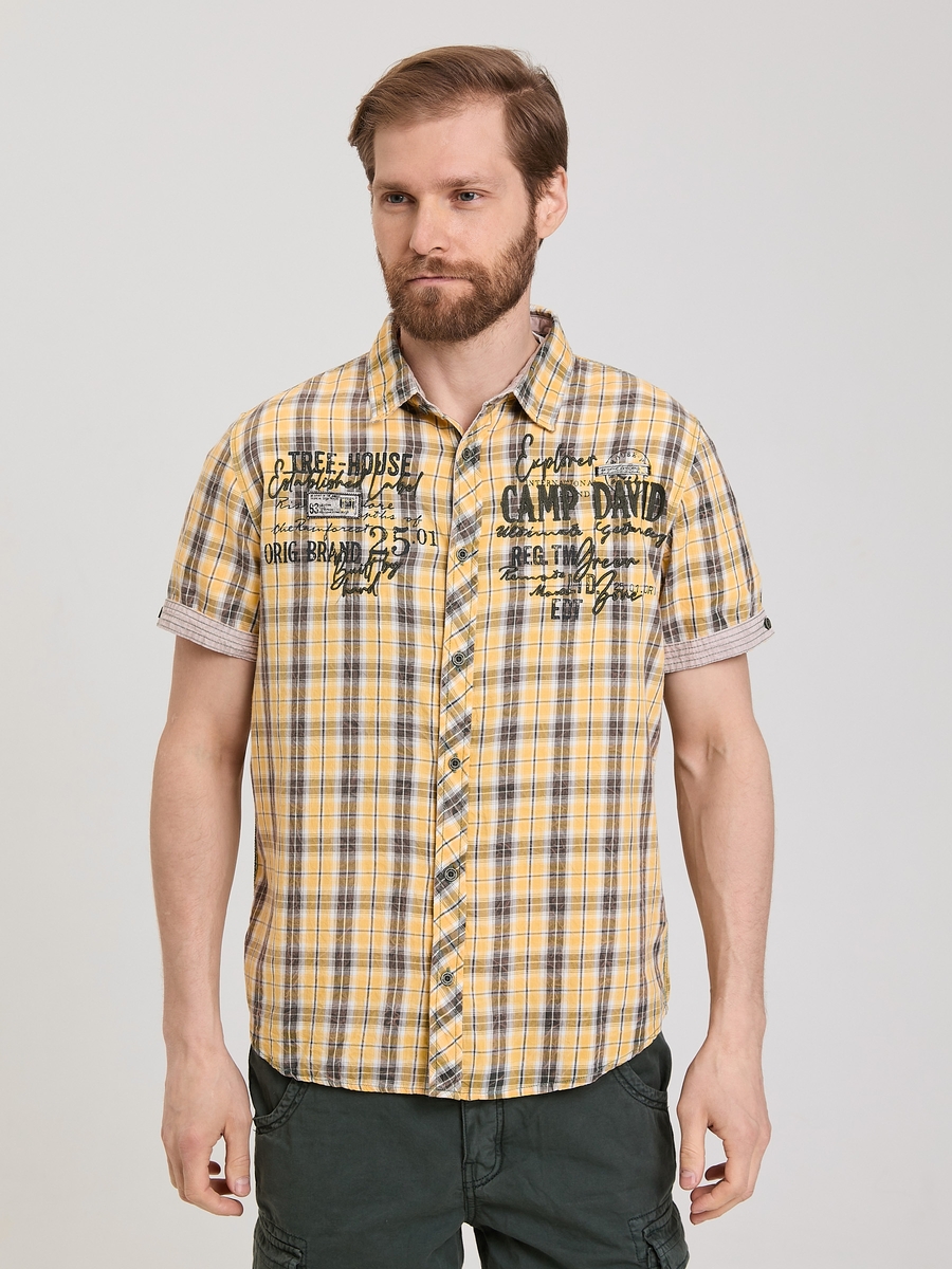 рубашка mountain yellow