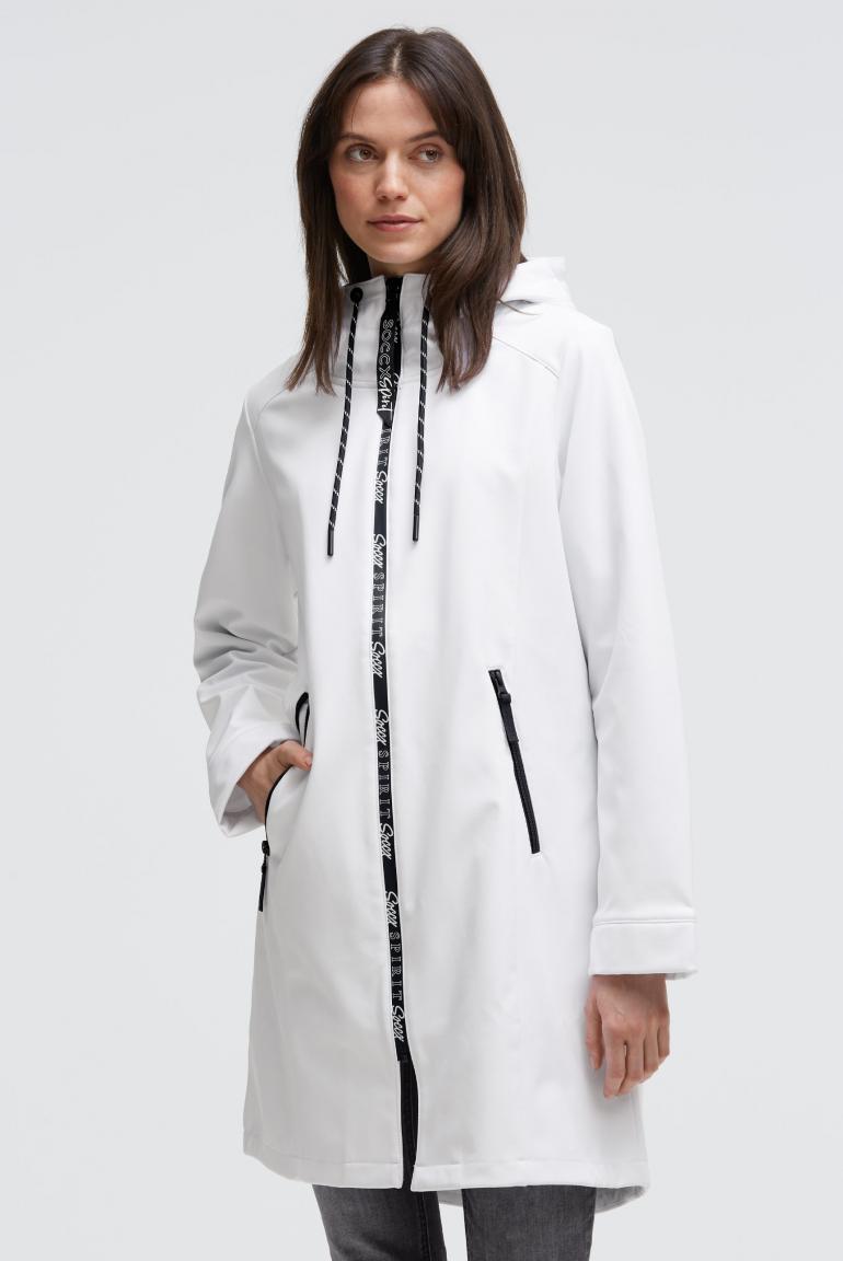 пальто softshell opticwhite