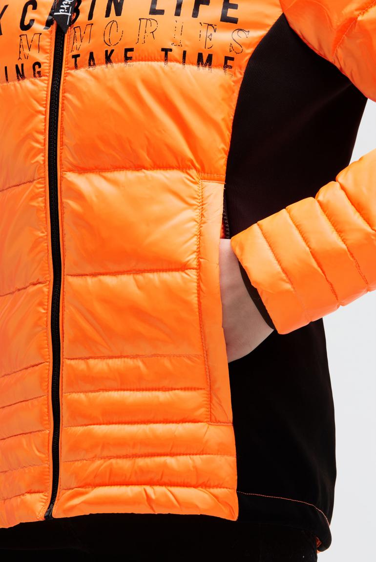 куртка brilliant orange neon