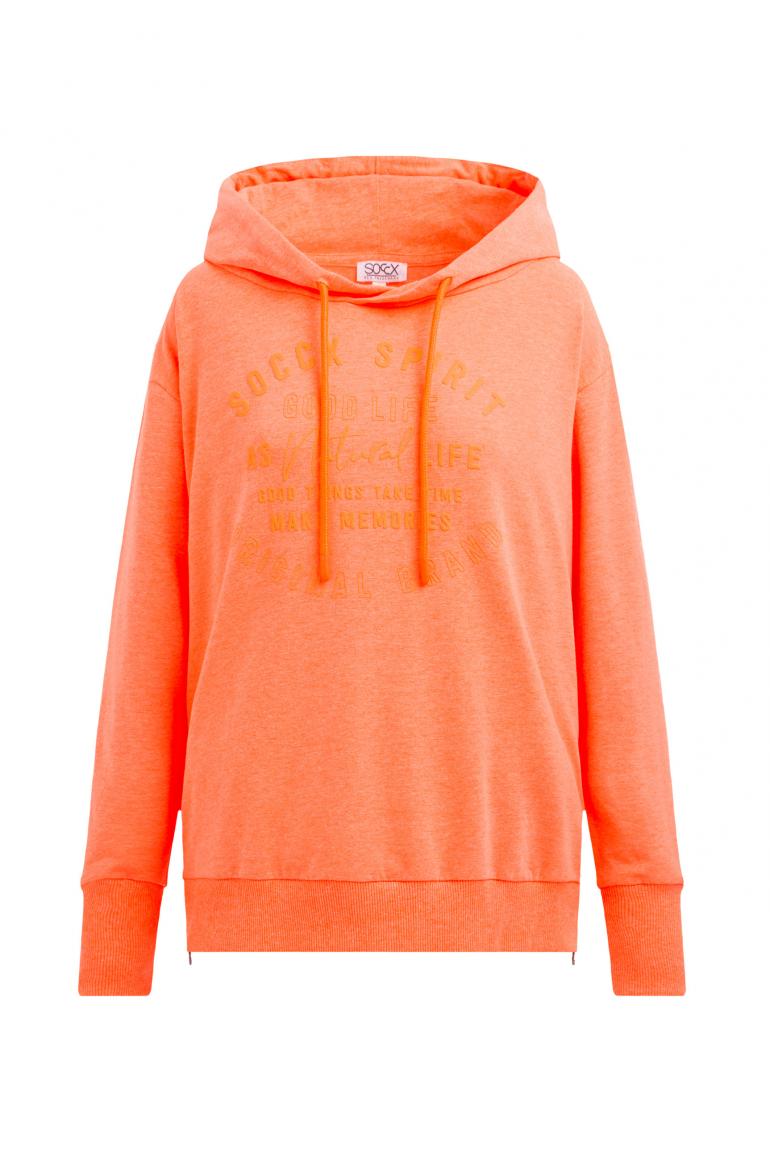 худи brilliant orange neon