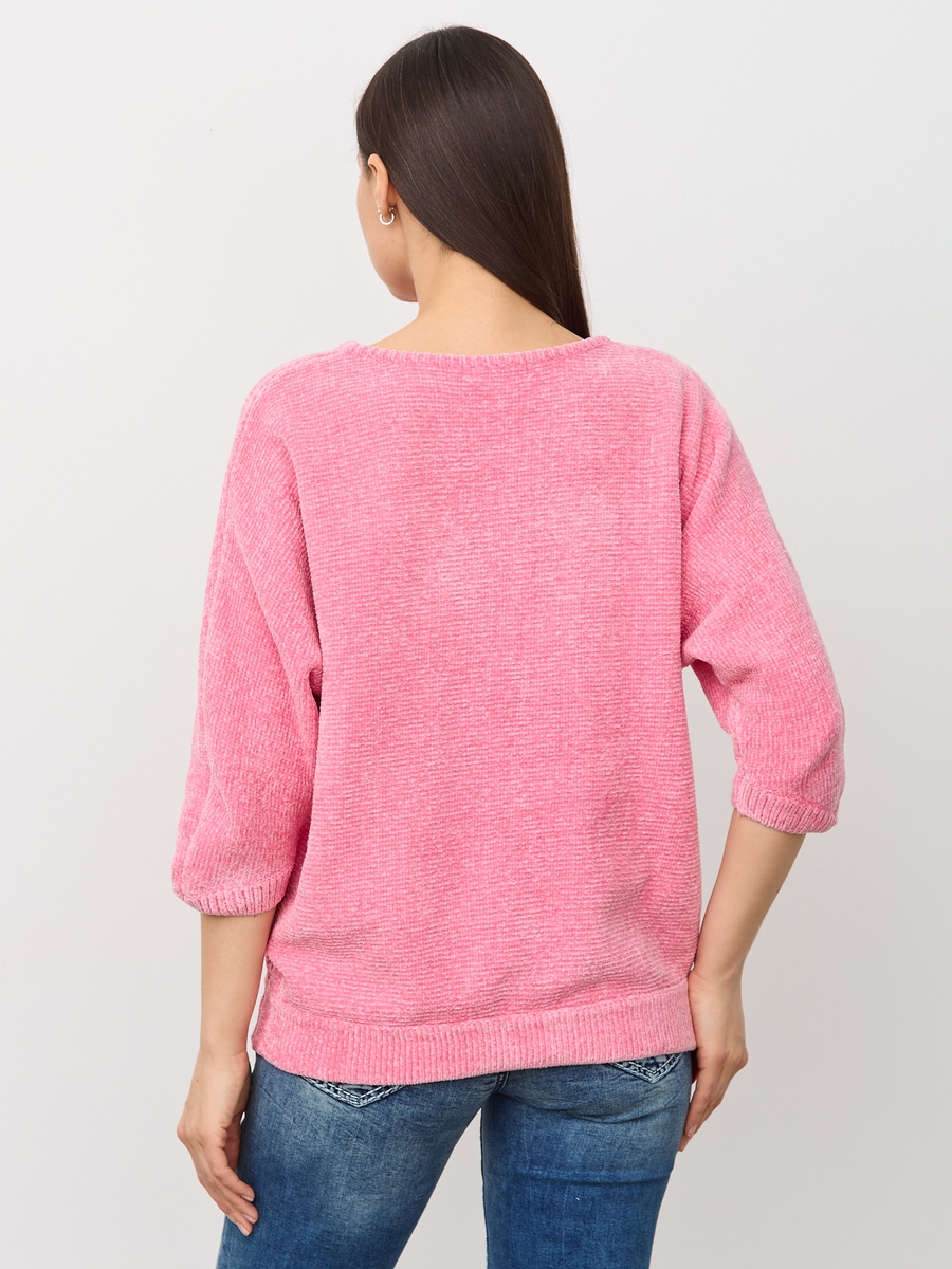 пуловер happy pink