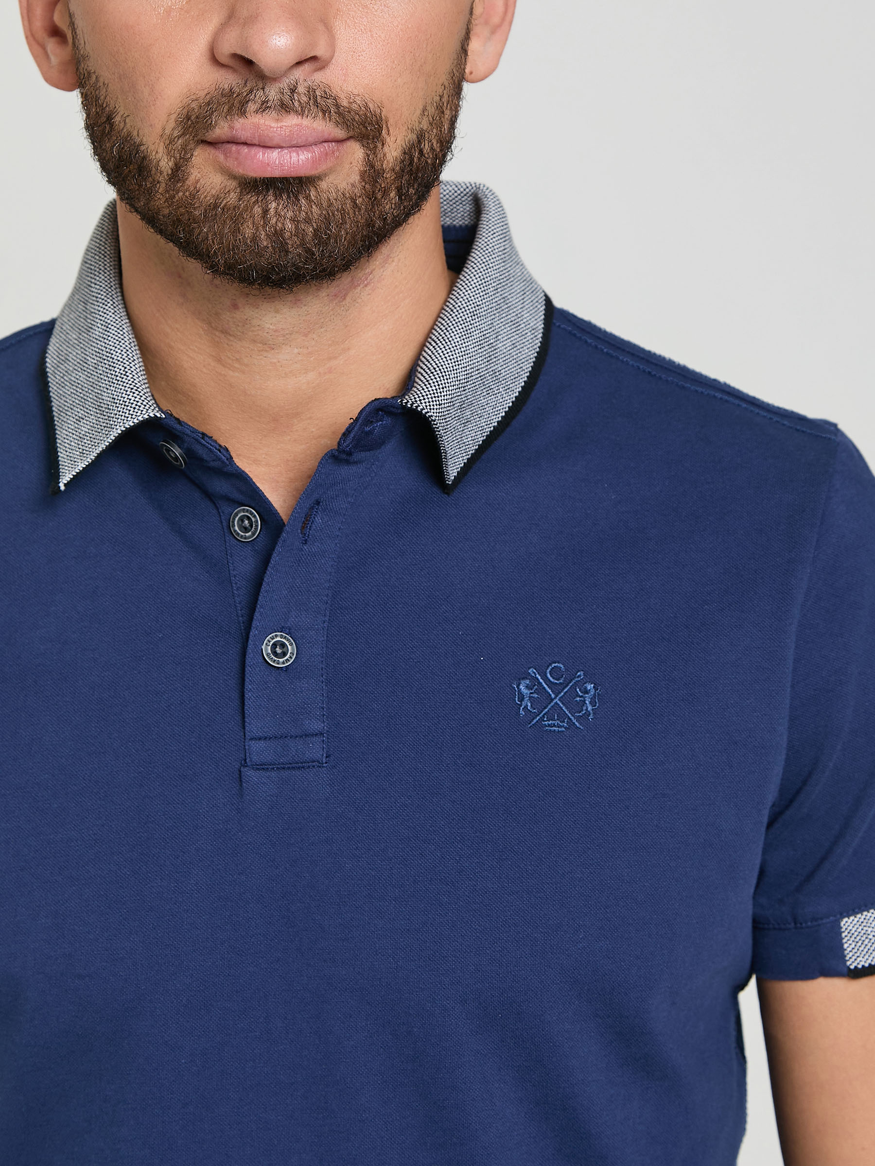 поло GOTS 95% midnight sky