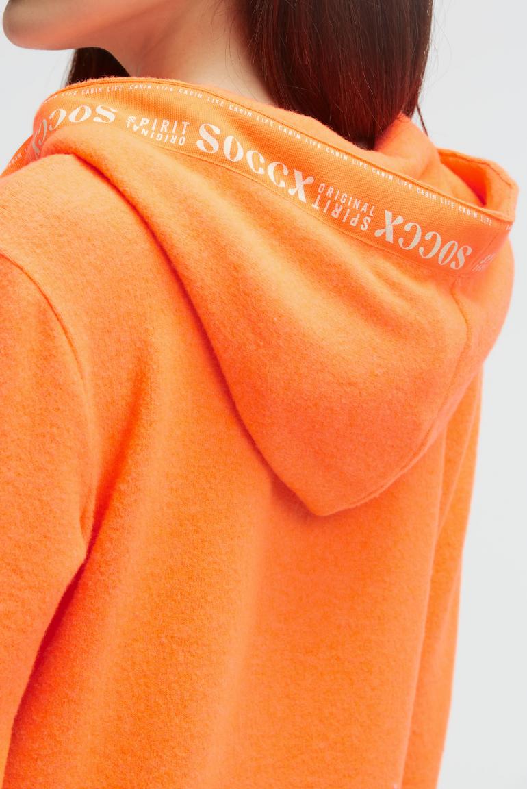 худи brilliant orange neon