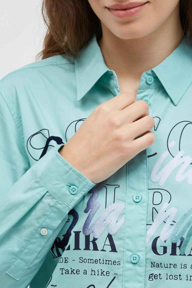 блуза misty mint