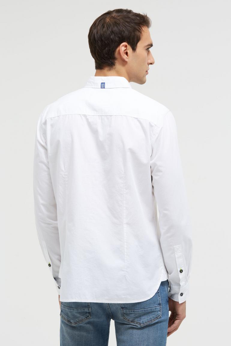 рубашка muscle fit opticwhite