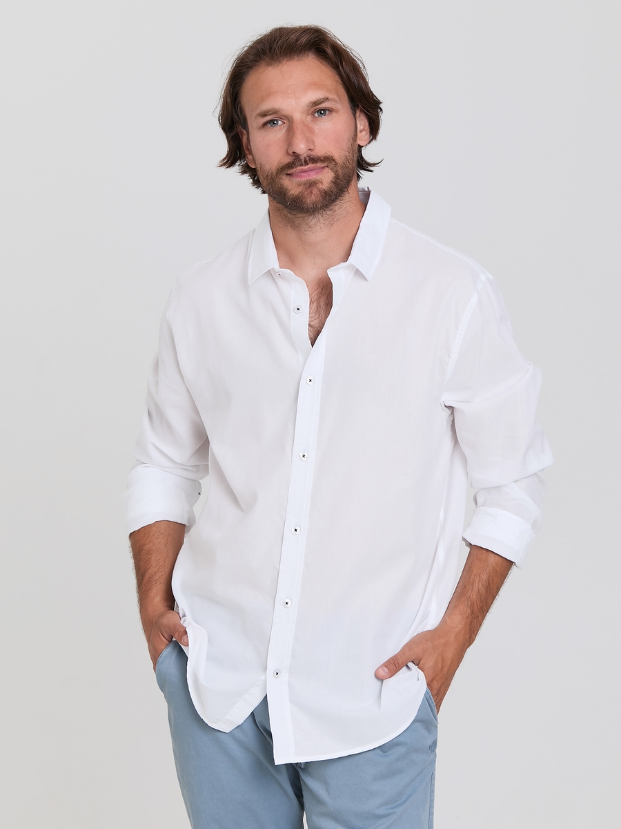 рубашка white