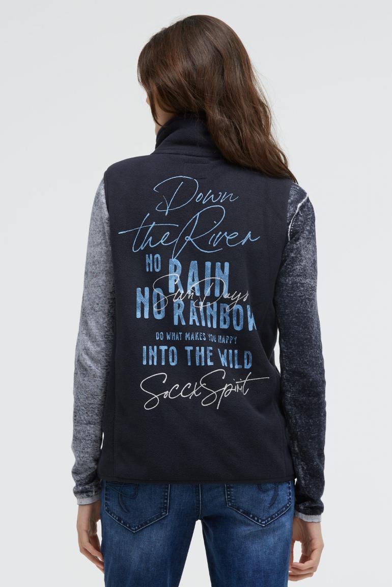 жилет blue navy