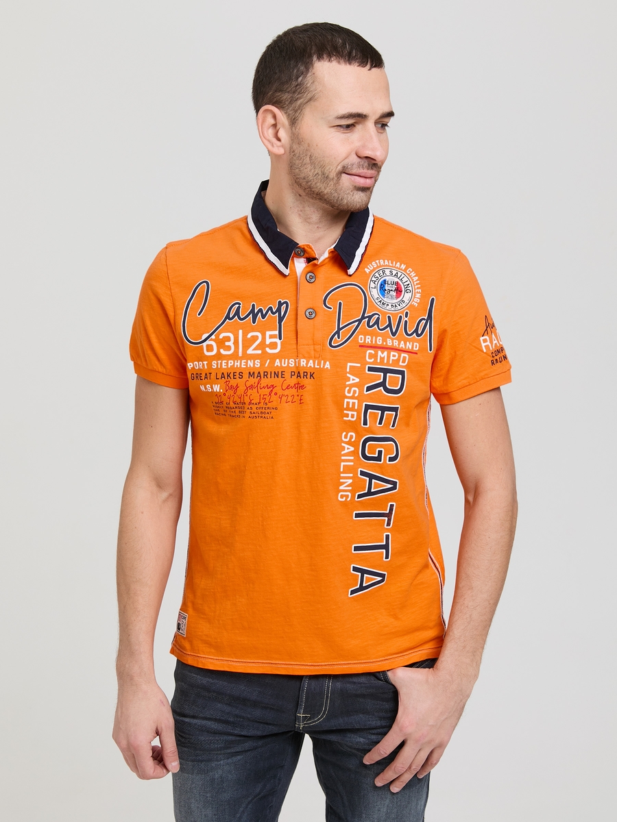 поло blaze orange