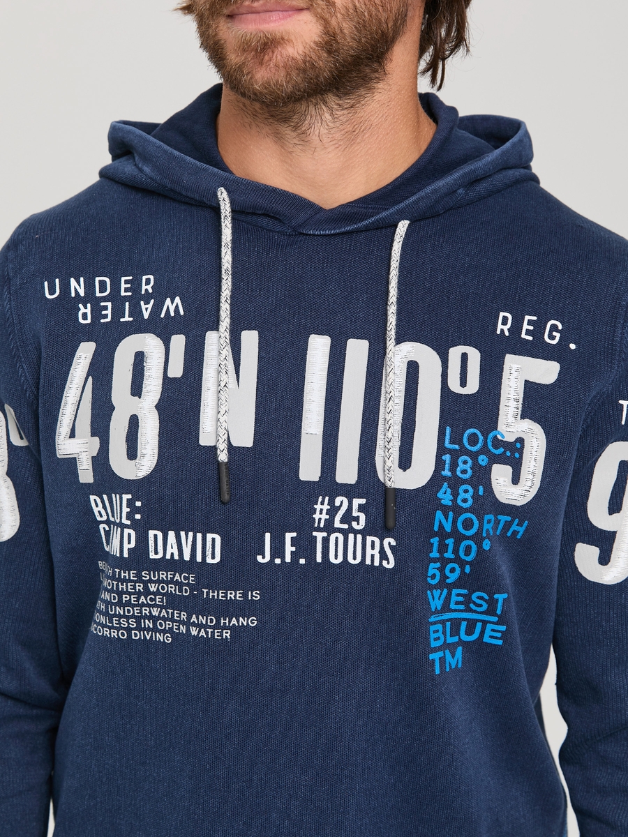 пуловер blue navy