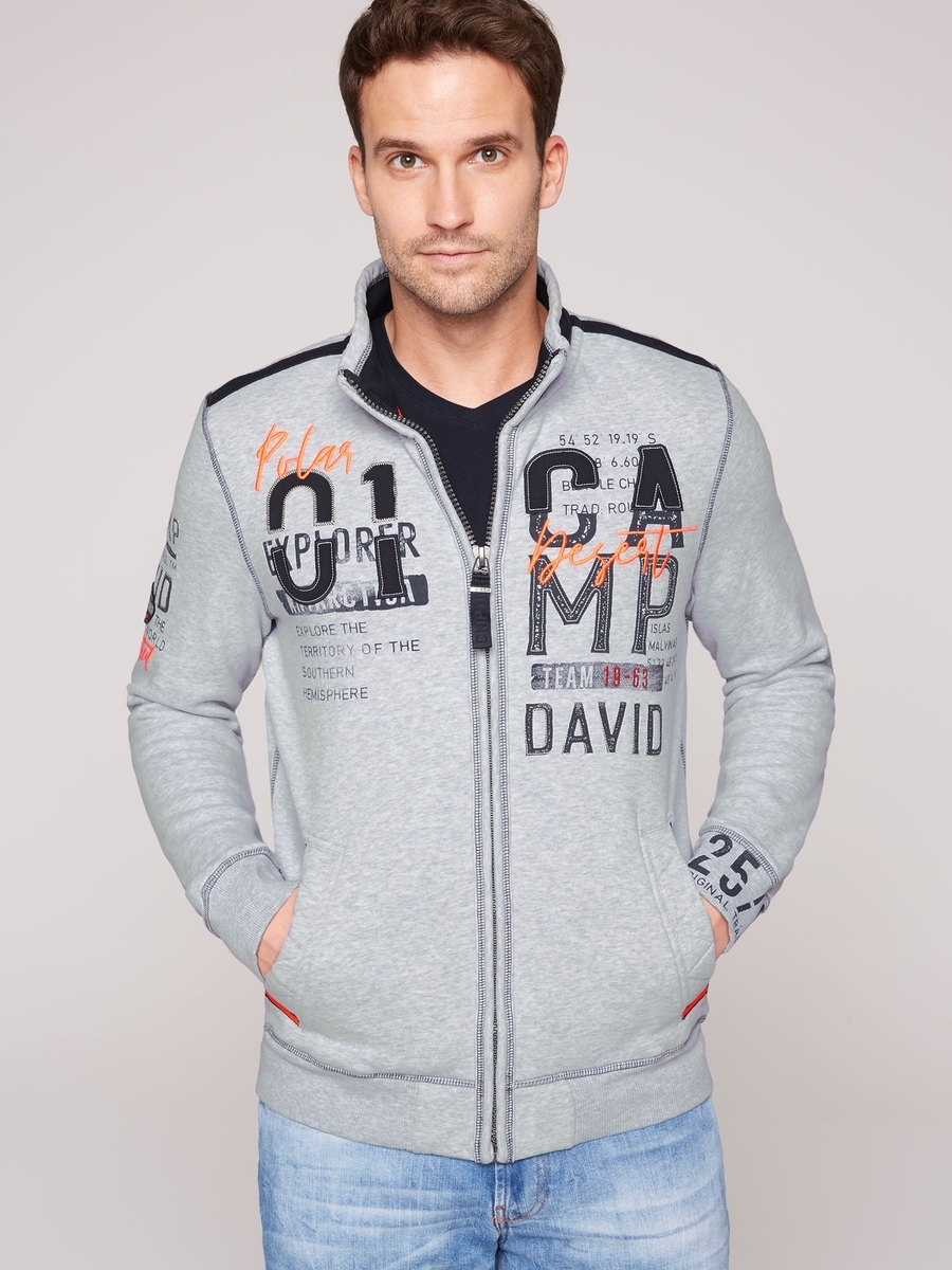 толстовка white melange