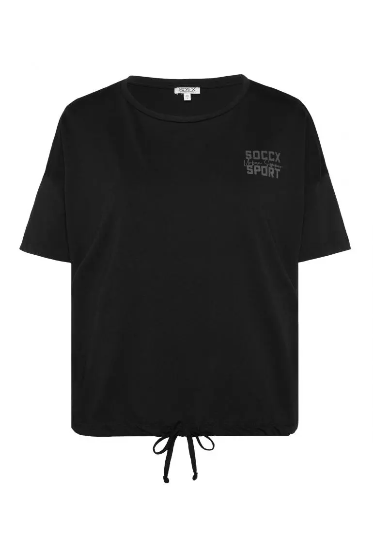 футболка oversize black