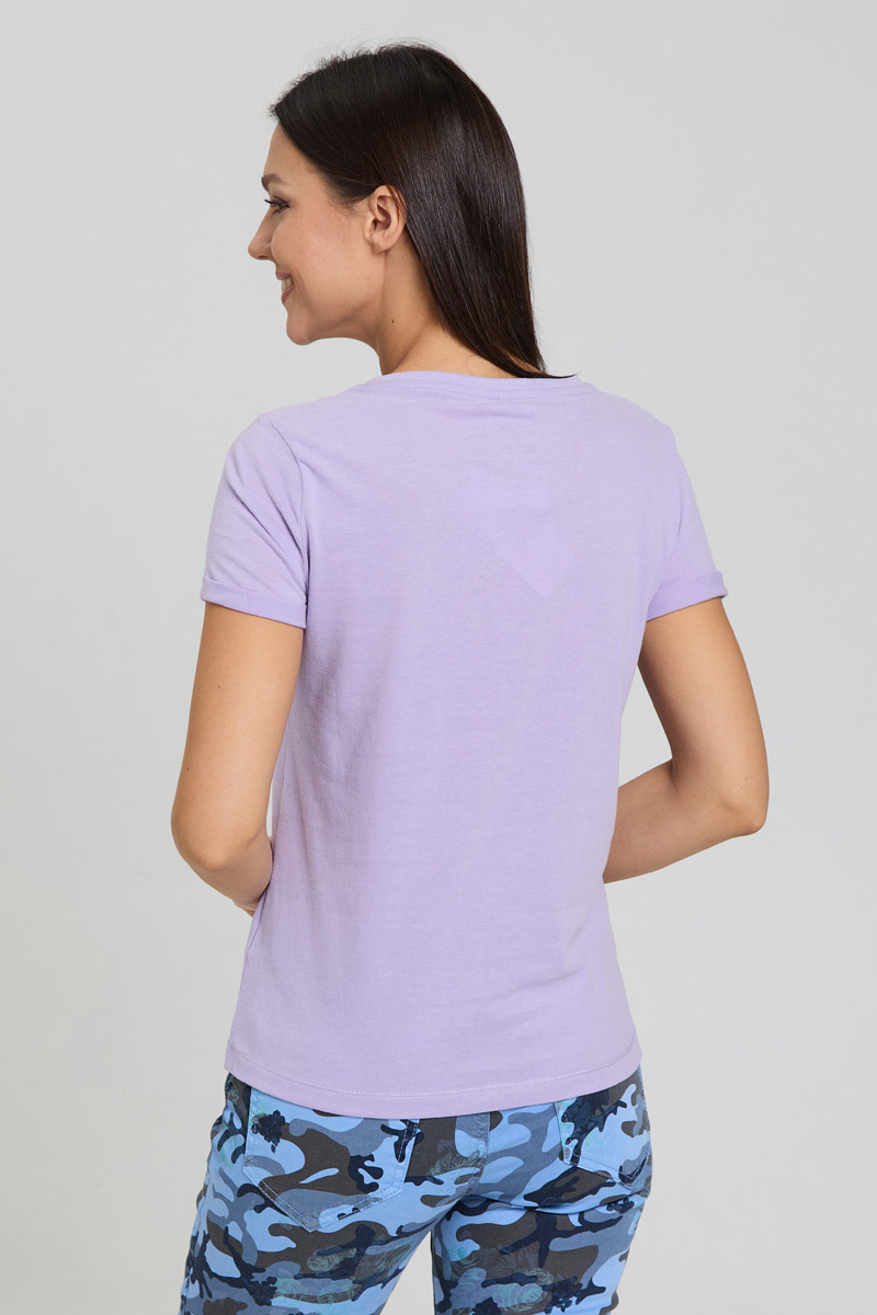 футболка faded lavender