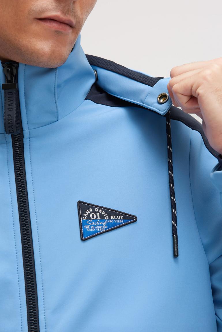 куртка softshell electric sky