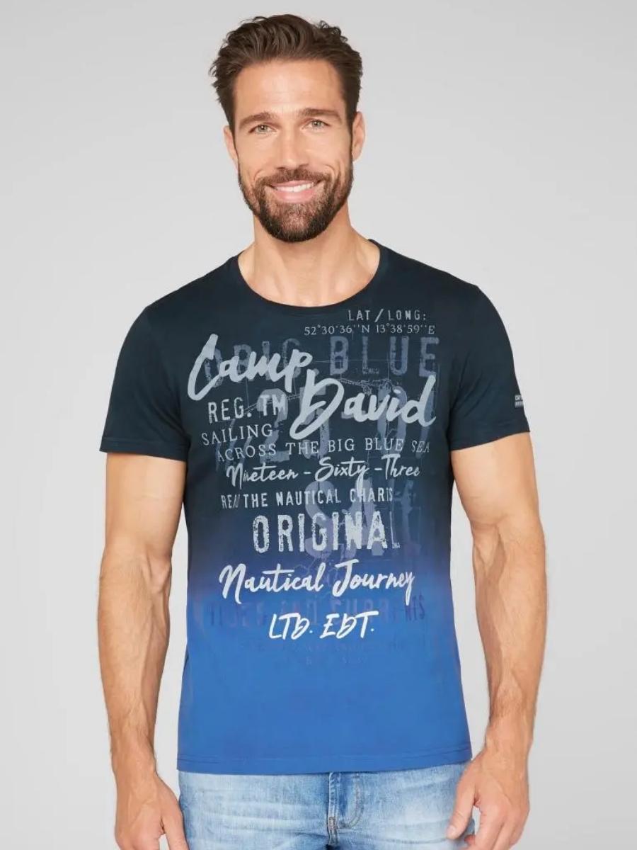 футболка  signal blue