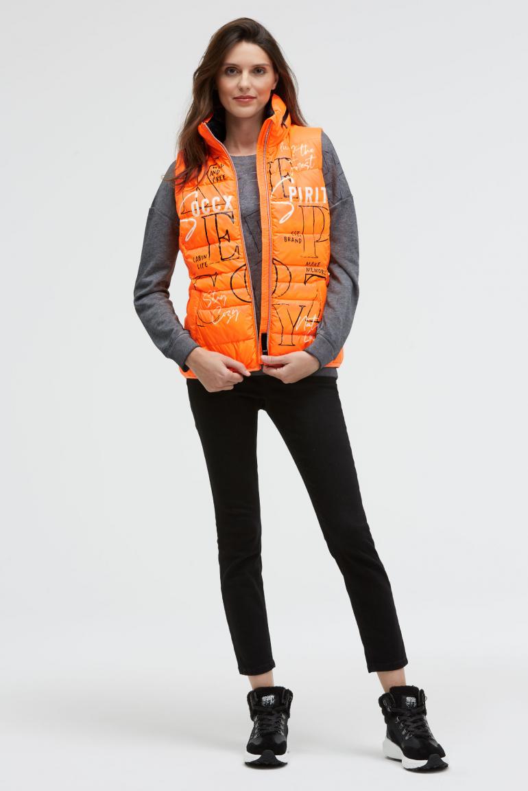 жилет brilliant orange neon
