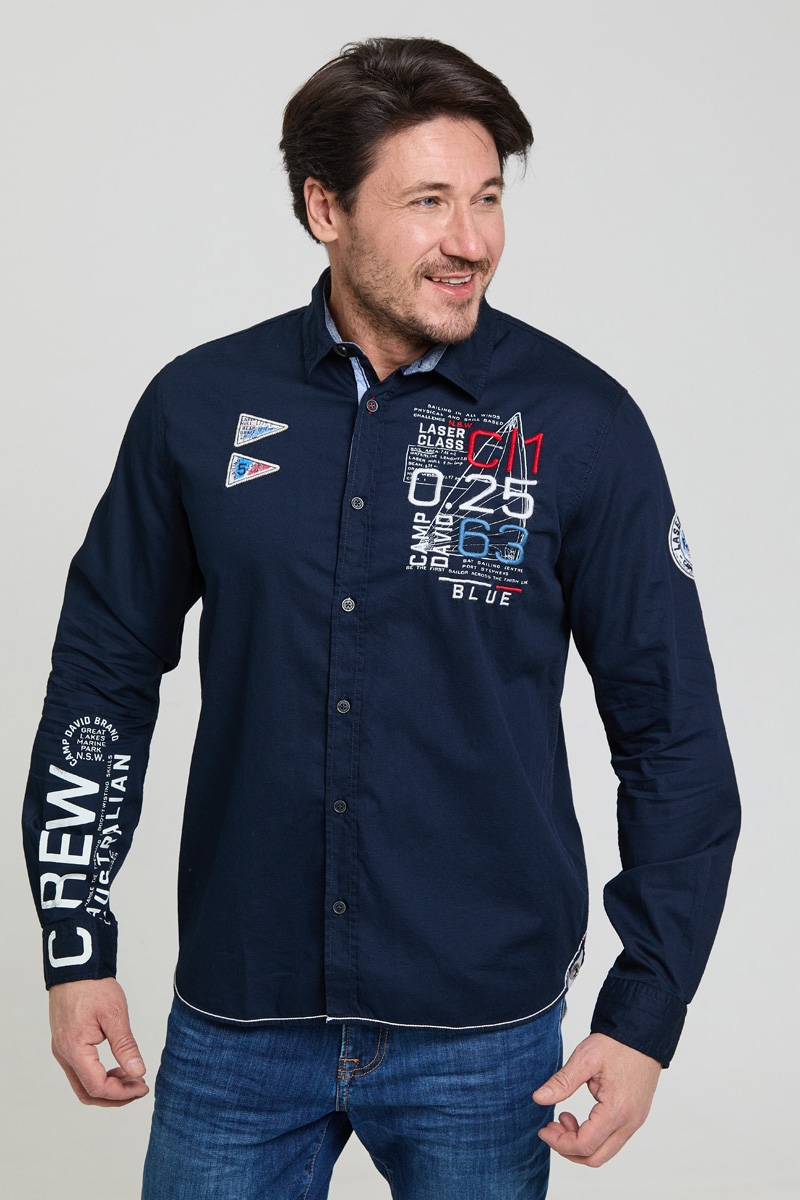 рубашка blue navy