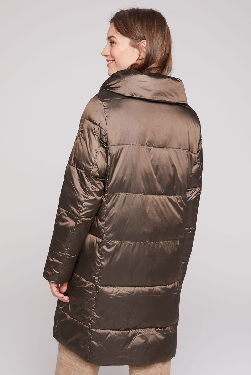 куртка удлиненная brown