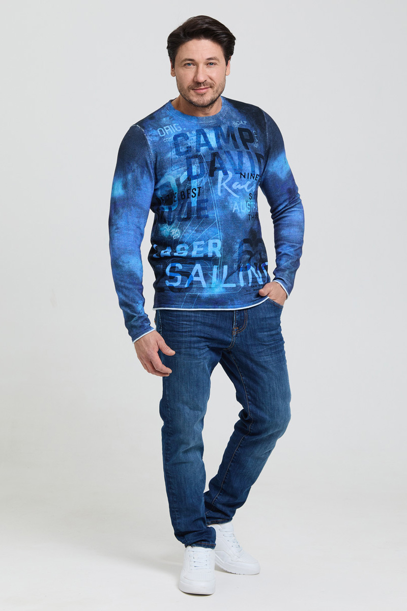 пуловер blue navy