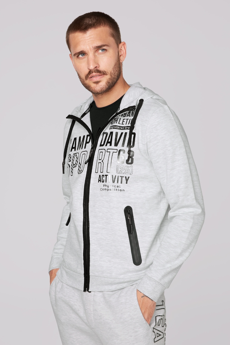 толстовка white melange