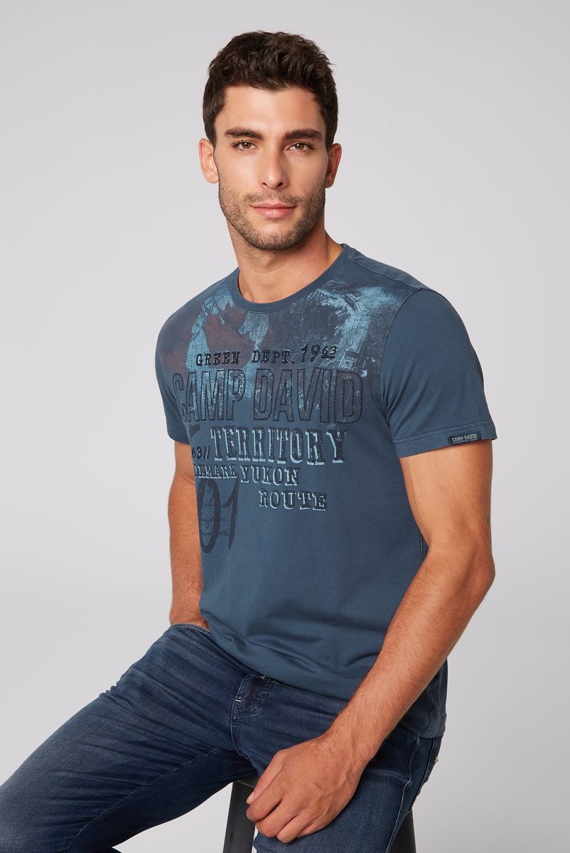 футболка steel blue