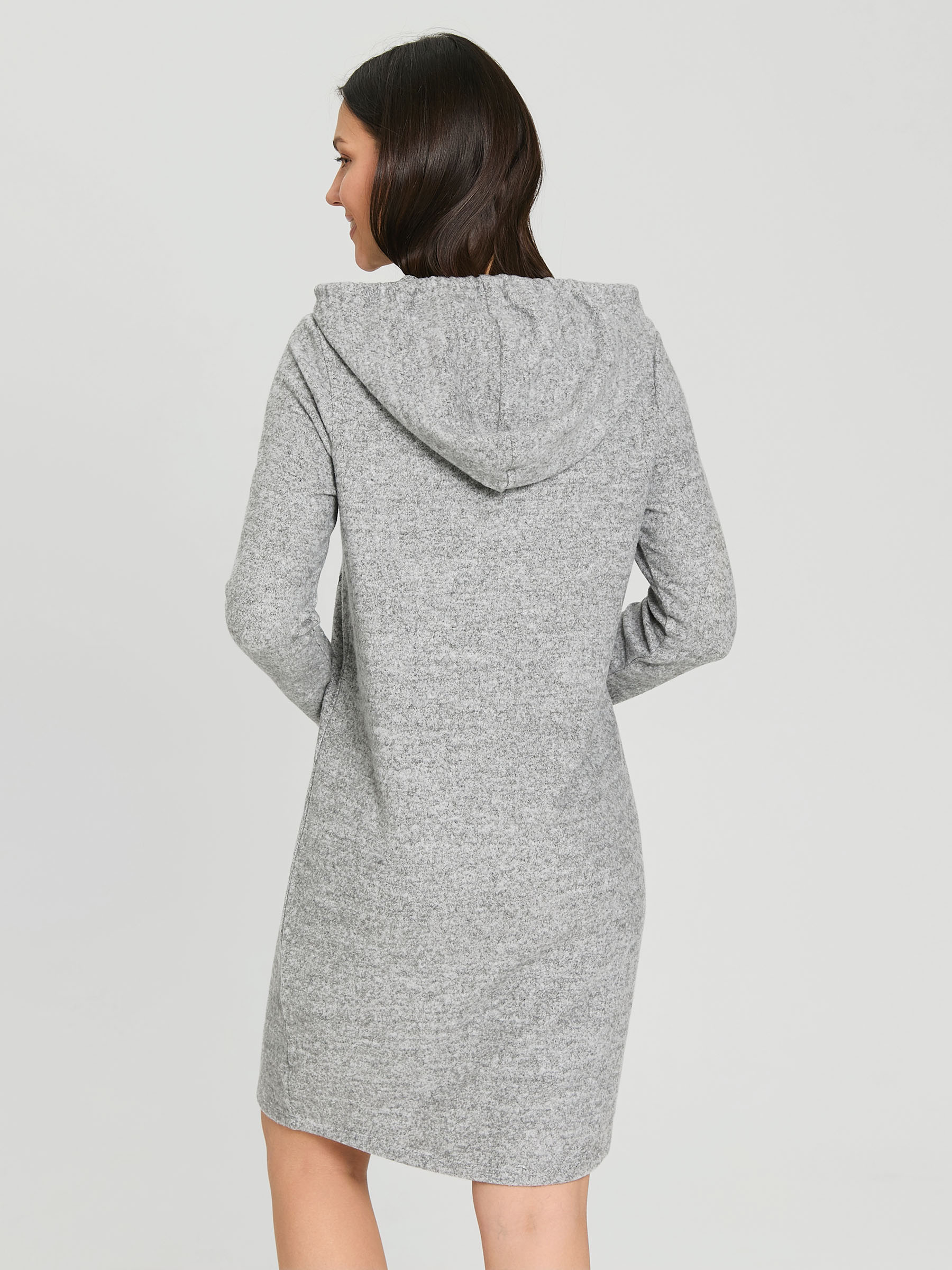платье вязан. grey melange
