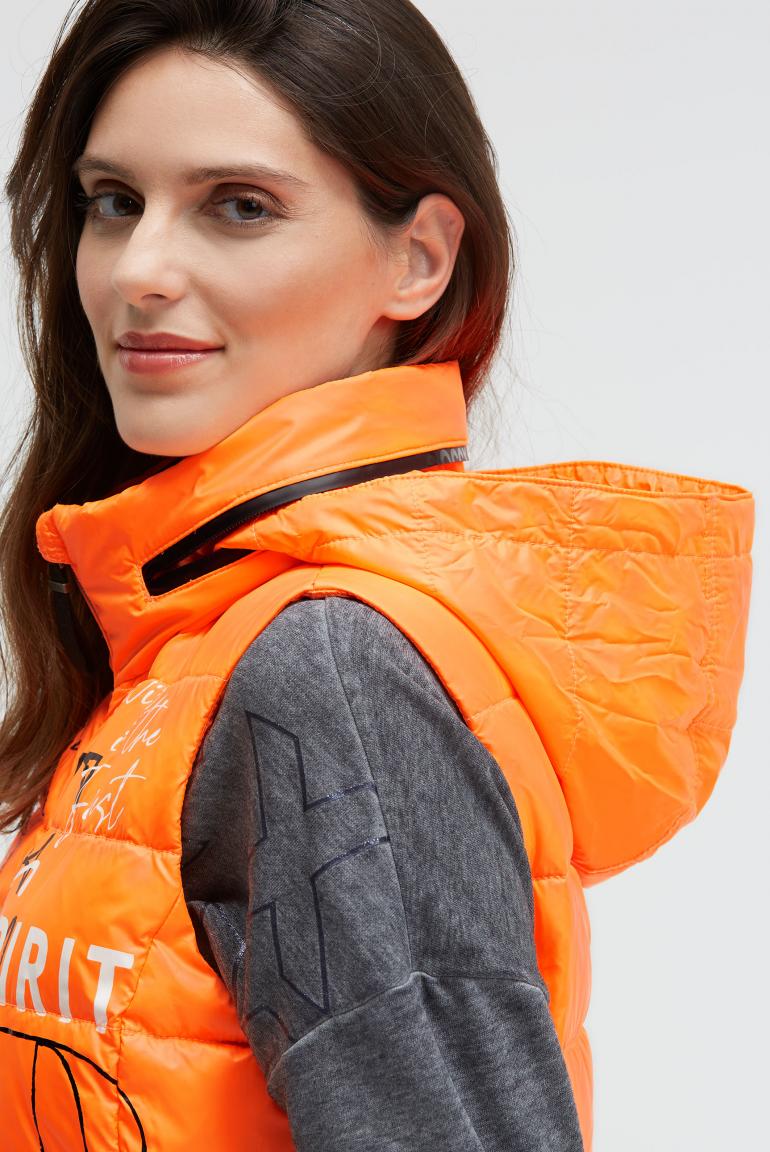 жилет brilliant orange neon