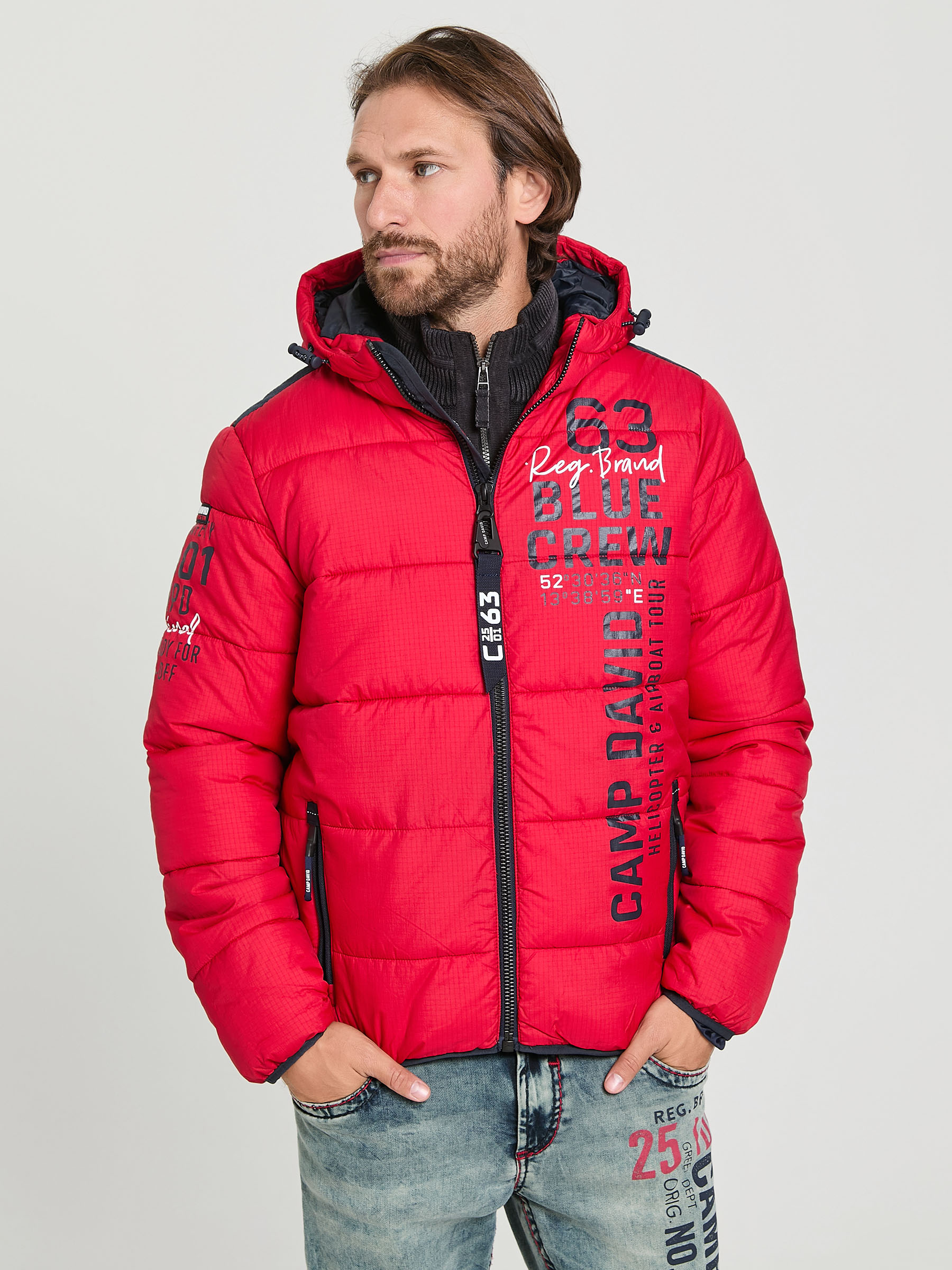 куртка royal red
