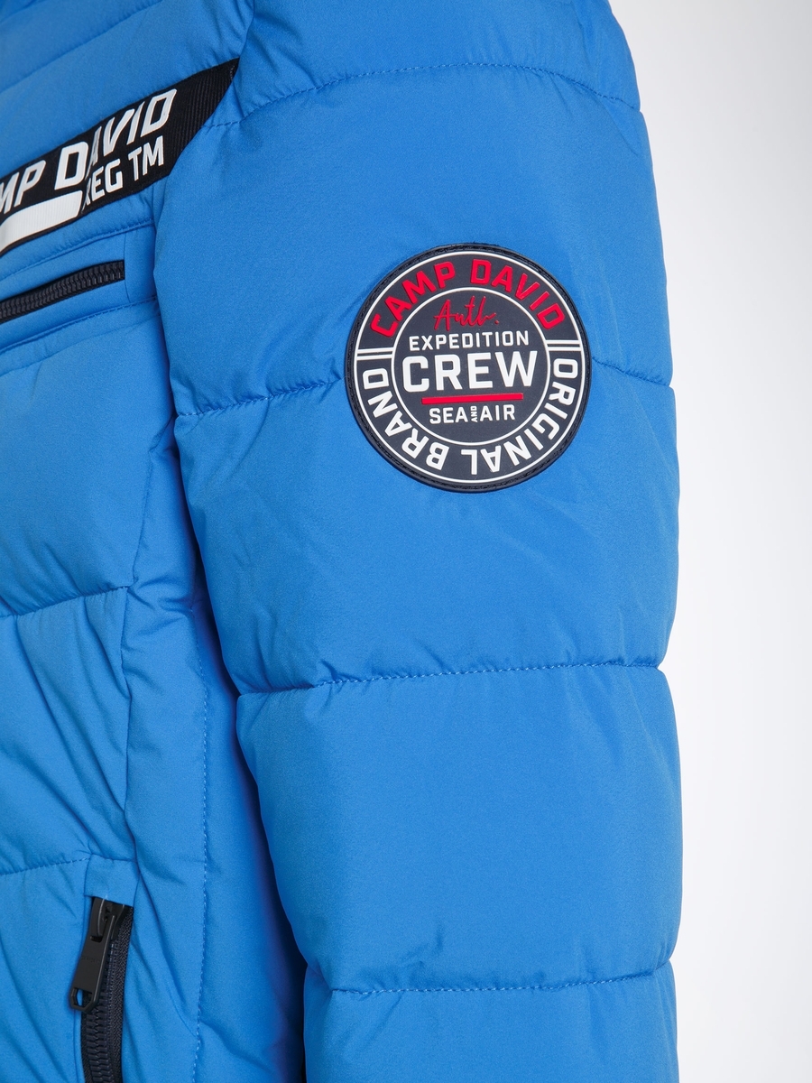 куртка neon blue