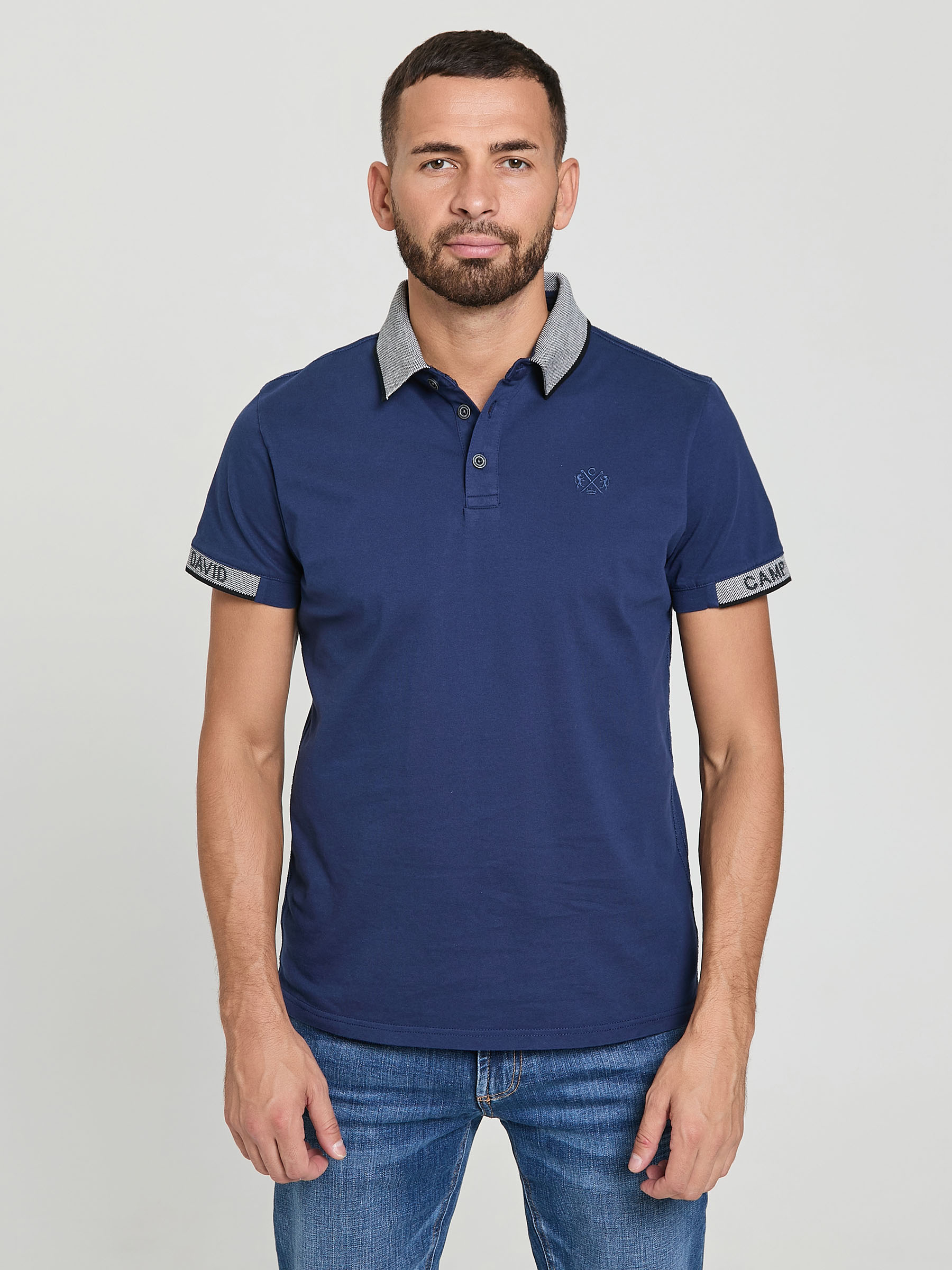 поло GOTS 95% midnight sky