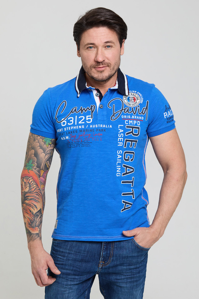 поло coastal blue