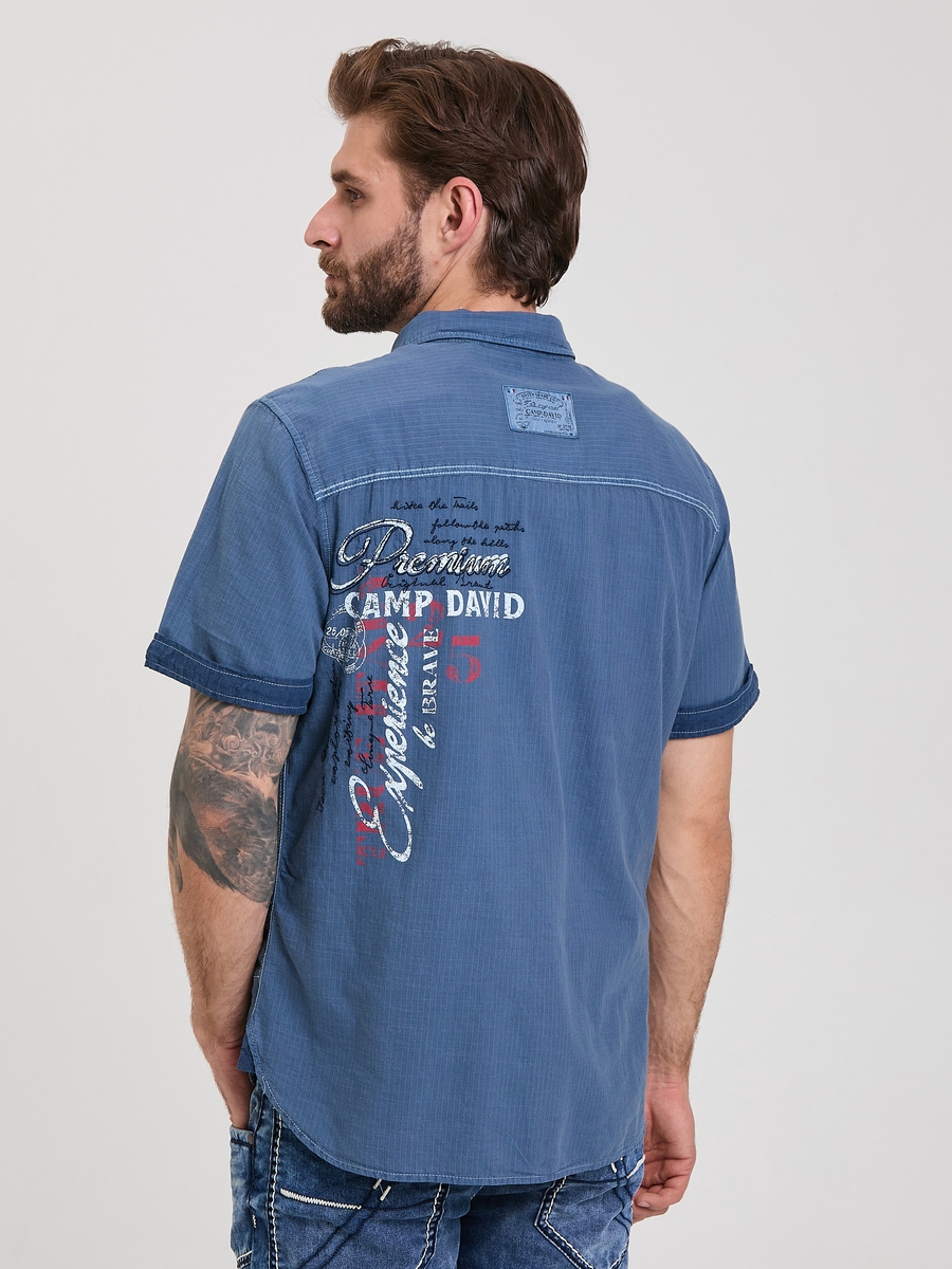 рубашка steel blue