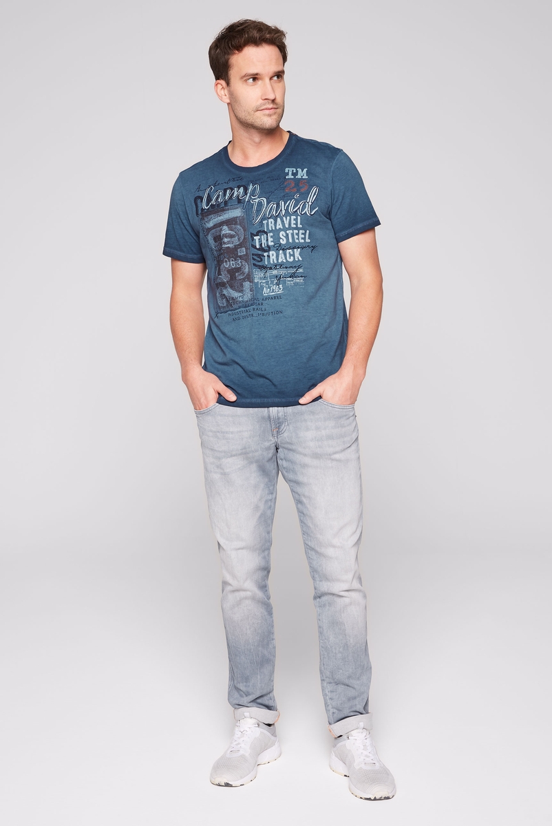 футболка steel blue