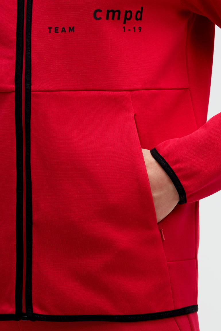 толстовка bright red