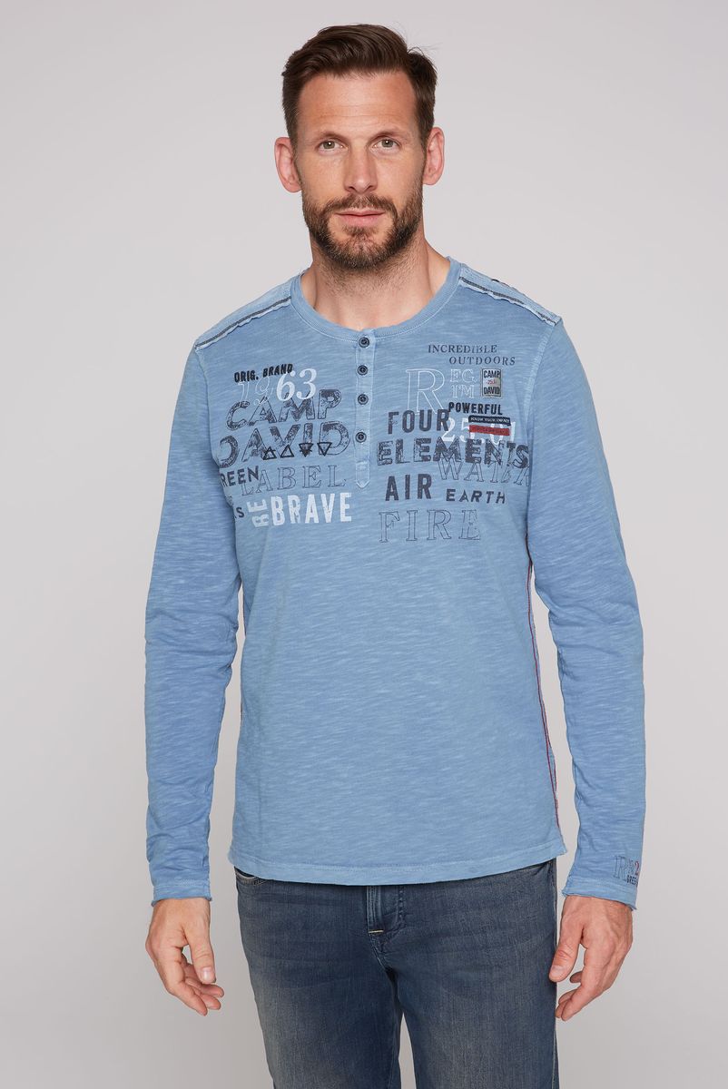 лонгслив blue grey