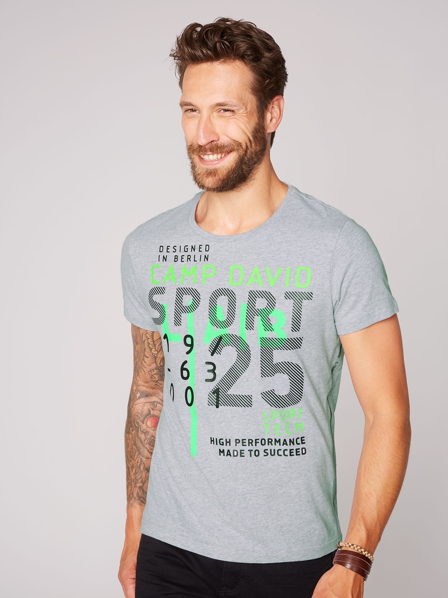 футболка grey melange