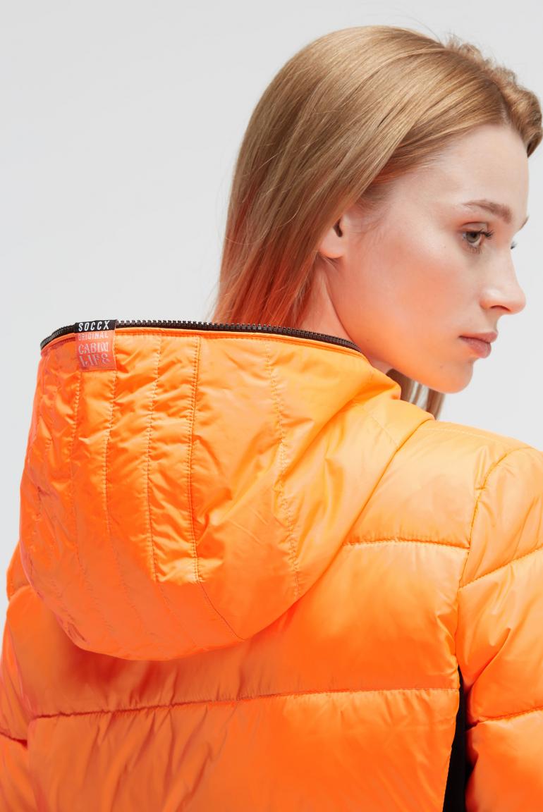 куртка brilliant orange neon
