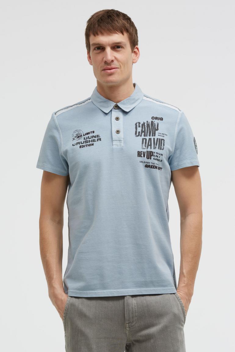 поло silver blue