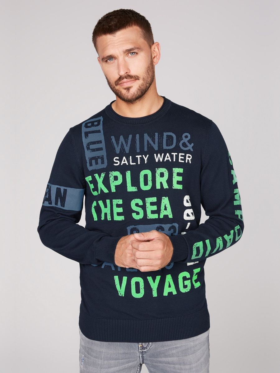 пуловер new navy